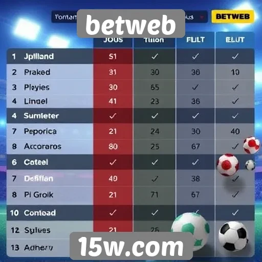 Comparação de jogos populares no betweb
